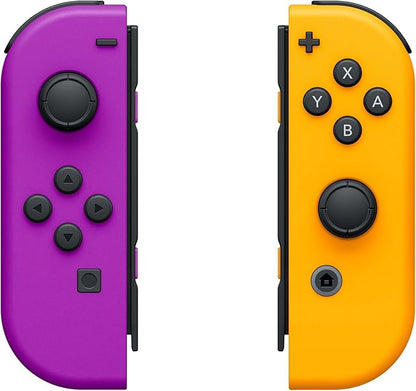 Nintendo Par de Mandos Joy-Con Izquierdo Morado Neón/Derecho Naranja Neón