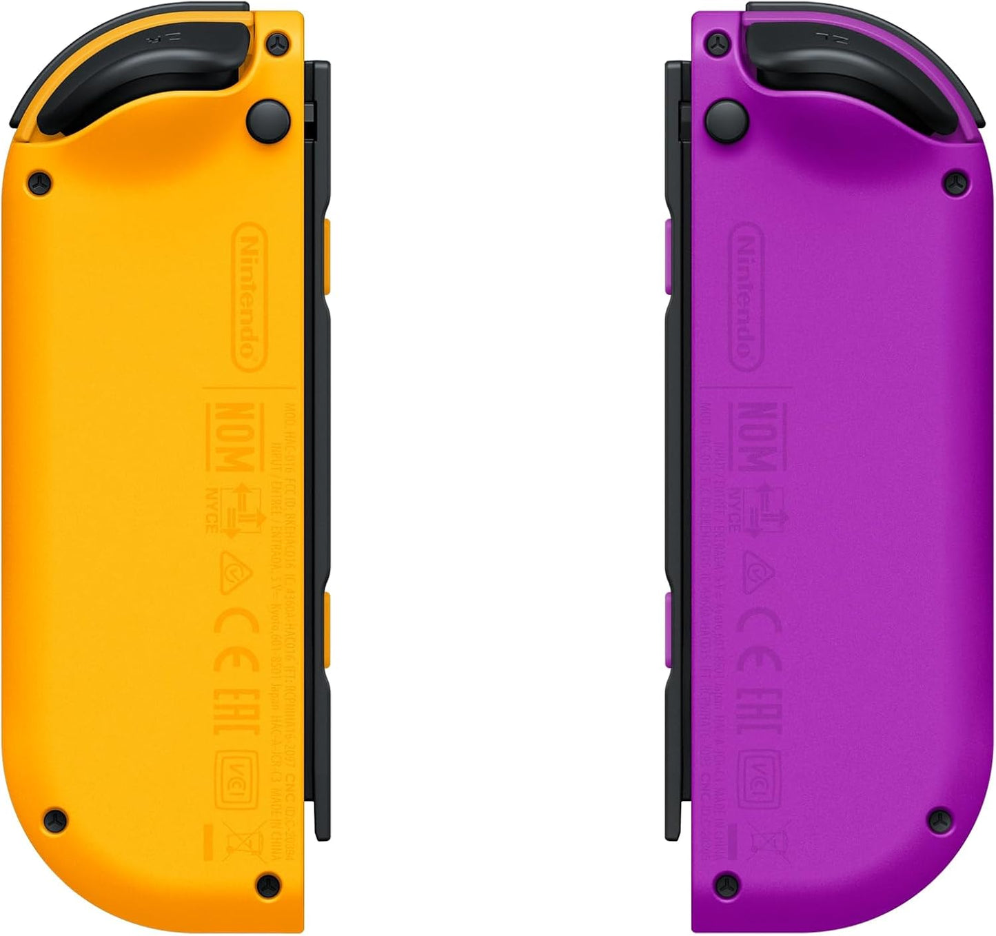 Juego de mandos Joy-Con morado neón (I) y naranja neón (D) para Nintendo Switch