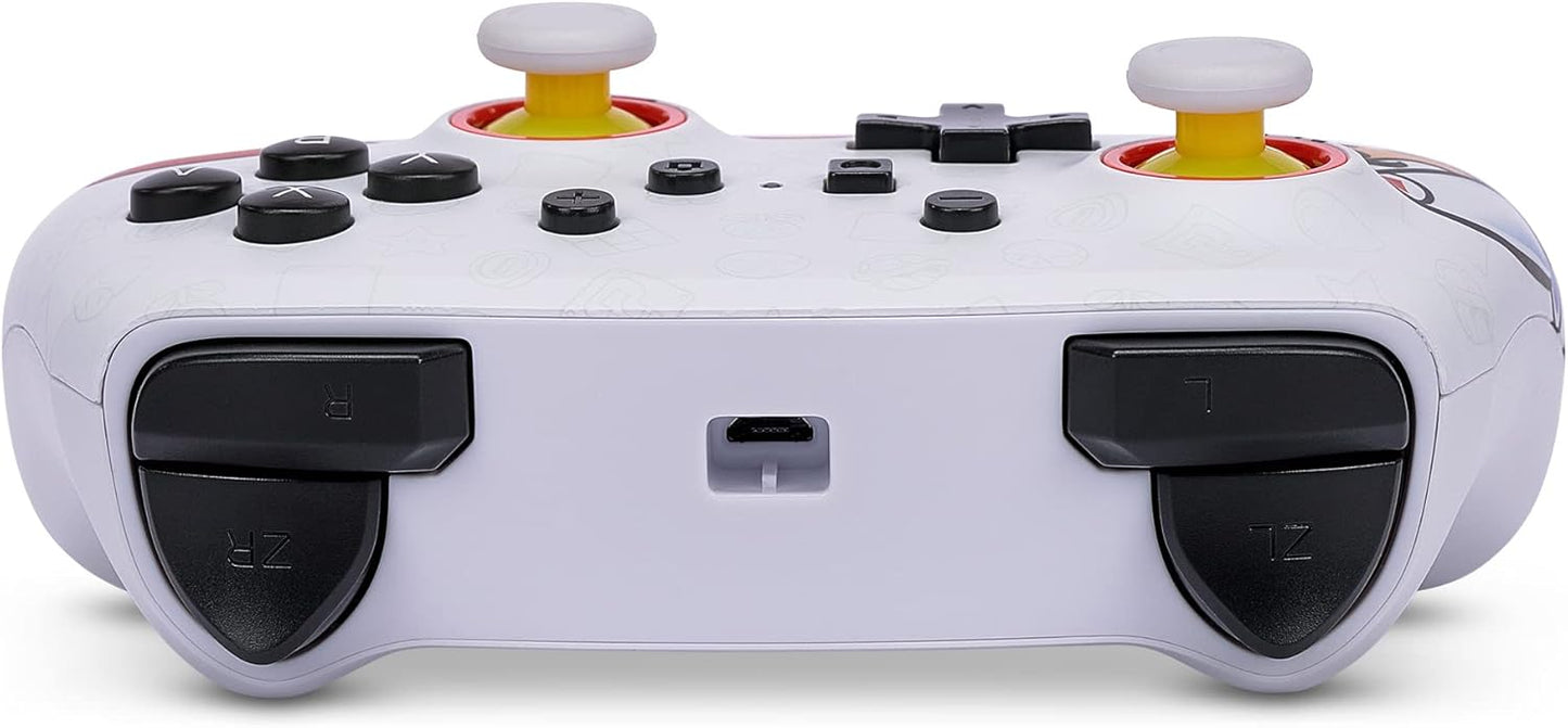 Mando con cable de Nintendo Switch - Mario de Fuego