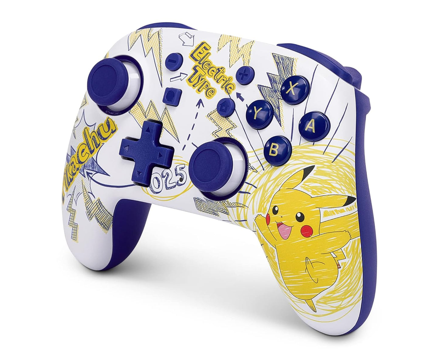 Mando Nano inalámbrico para Nintendo Switch - Pokémon: días escolares con Pikachu