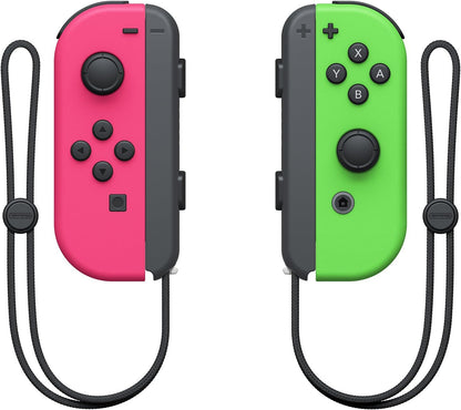 Juego de mandos Joy-Con verde neón (I) y rosa neón (D) para Nintendo Switch