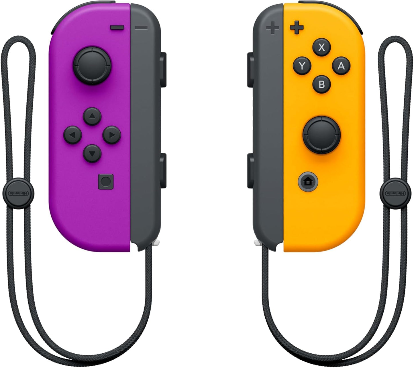 Juego de mandos Joy-Con morado neón (I) y naranja neón (D) para Nintendo Switch