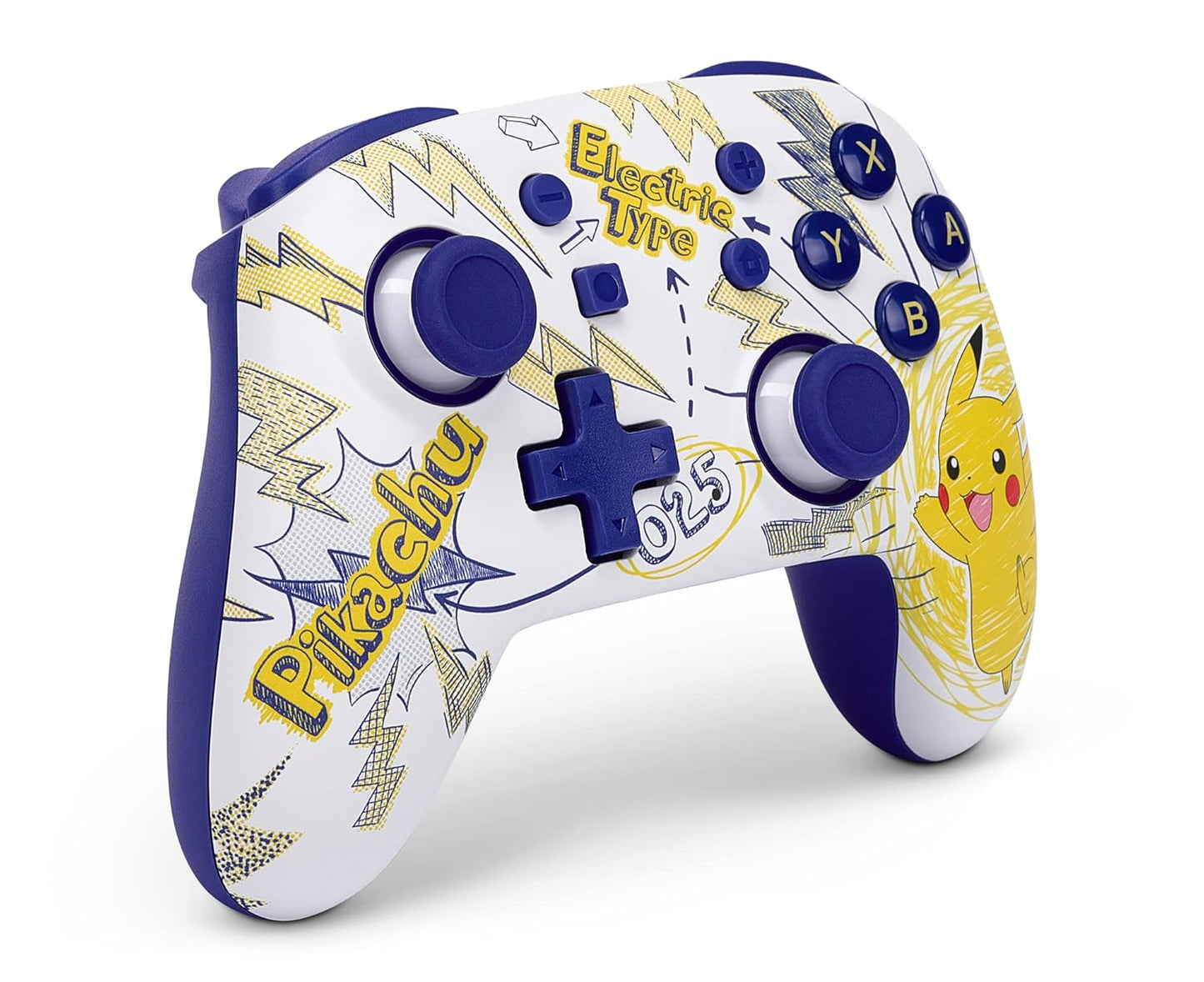 Mando Nano inalámbrico para Nintendo Switch - Pokémon: días escolares con Pikachu