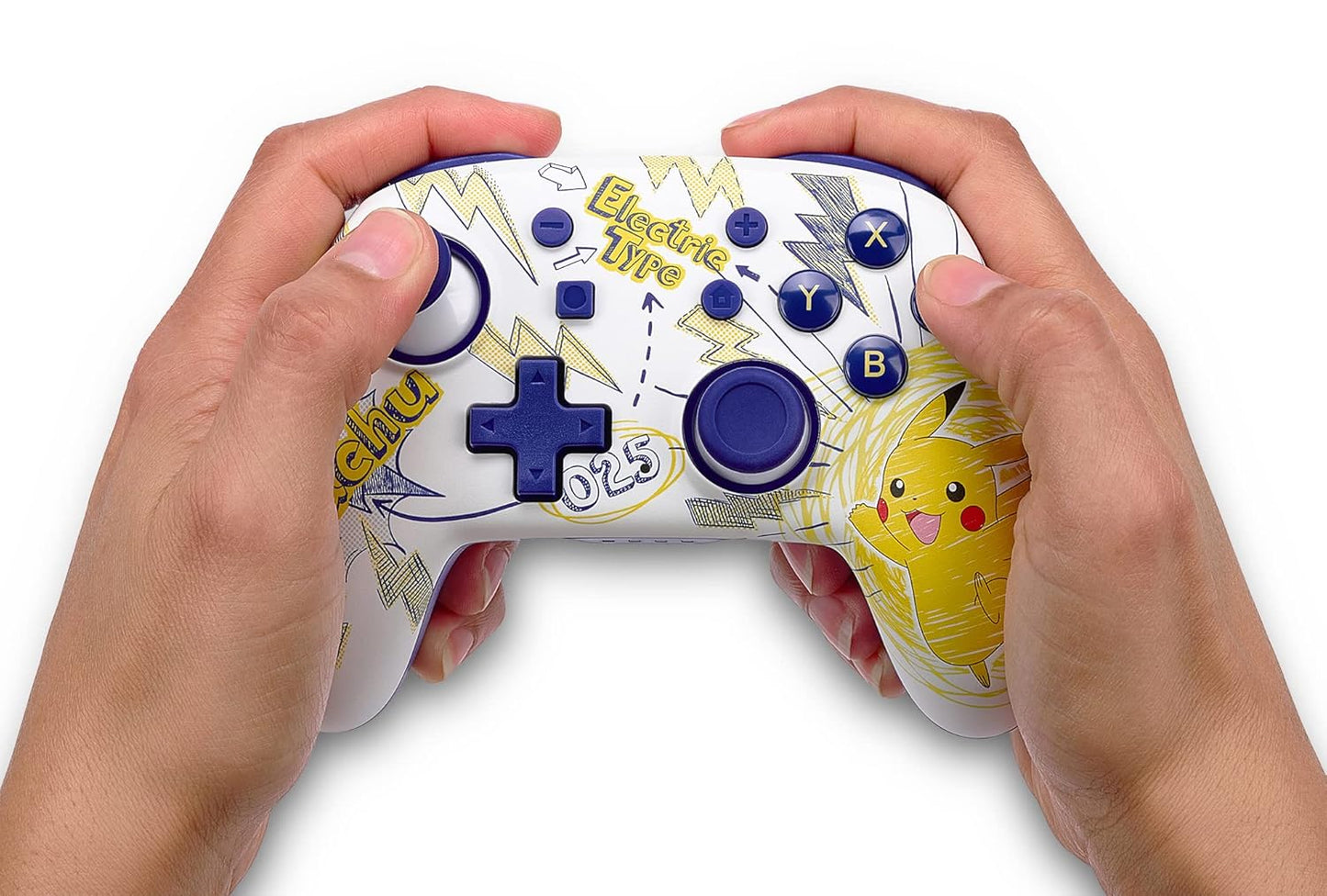 Mando Nano inalámbrico para Nintendo Switch - Pokémon: días escolares con Pikachu
