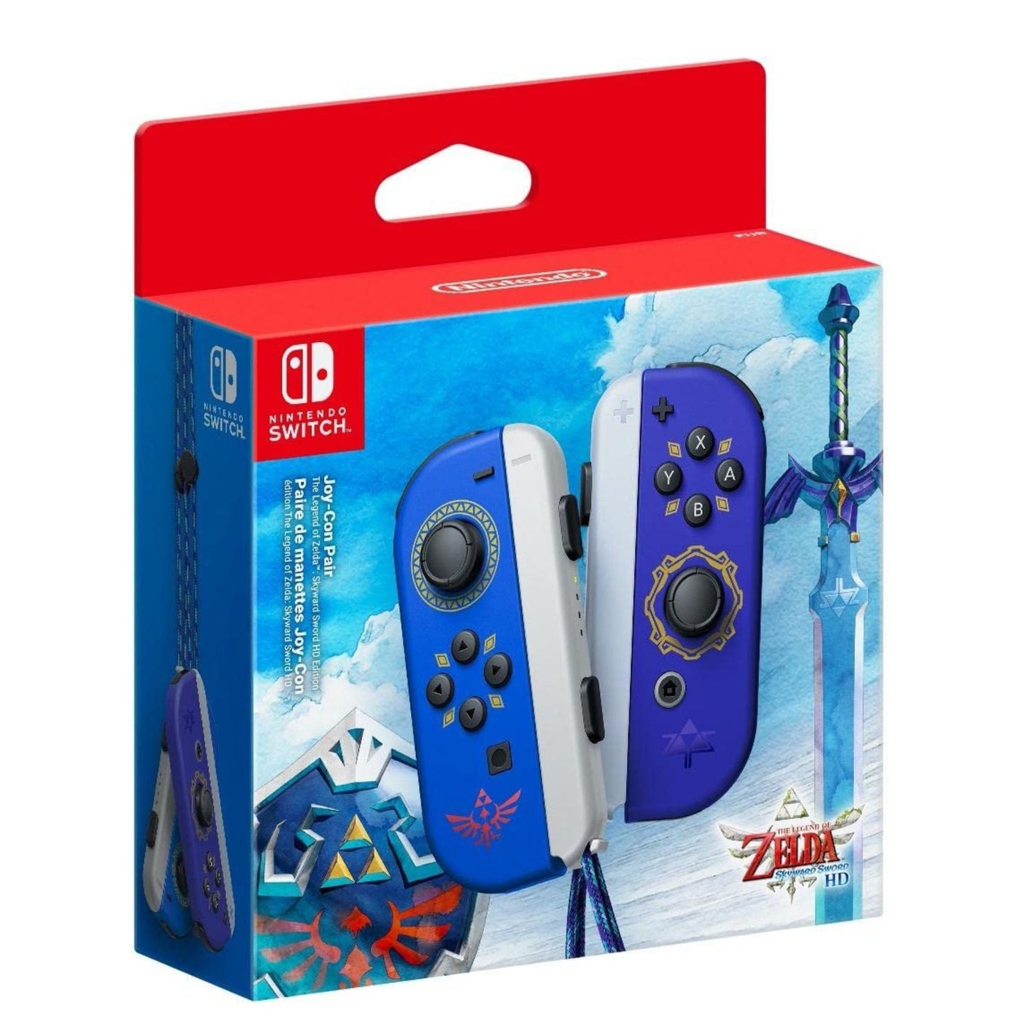 Juego de mandos Joy-Con de Nintendo Switch - The Legend of Zelda: Skyward Sword Edición HD