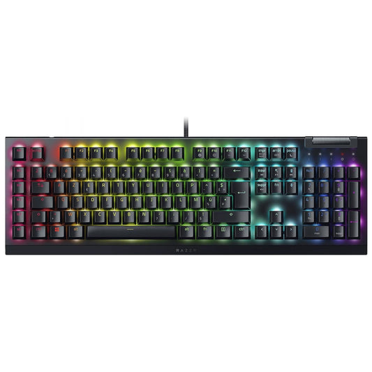 Razer BlackWidow V4 X - Switch verde - Negro