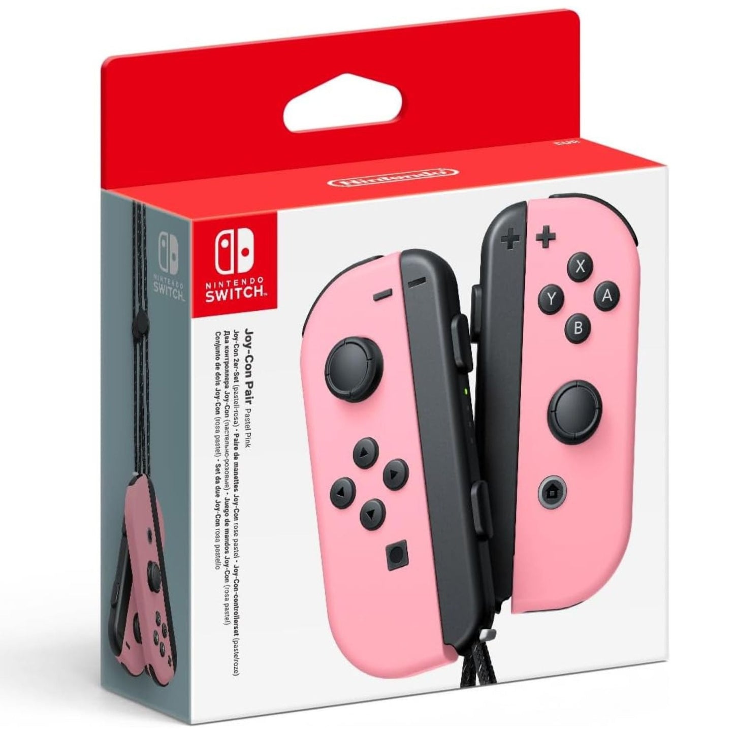 Juego de mandos Joy-Con (rosa pastel)