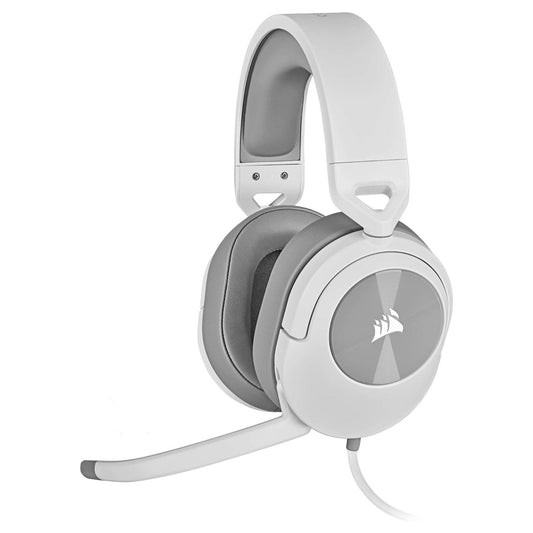 Corsair Auricular Gaming Cableado HS55 SURROUND — Blanco