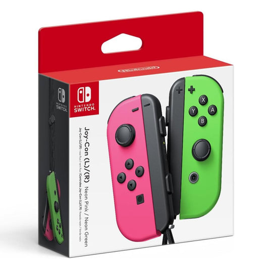 Juego de mandos Joy-Con verde neón (I) y rosa neón (D) para Nintendo Switch