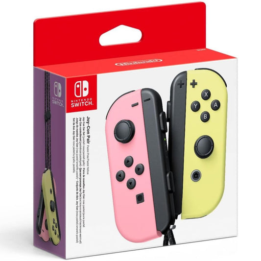 Juego de mandos Joy-Con Rosa pastel (I) y Amarillo pastel (D) para Nintendo Switch